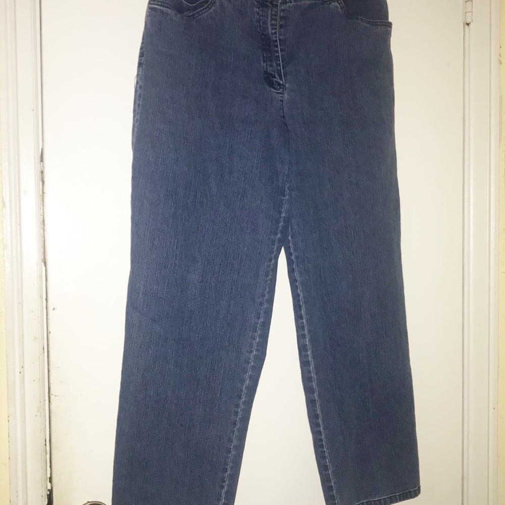 Ruby Rd. Elastic waist blue women’s jeans size 14P
